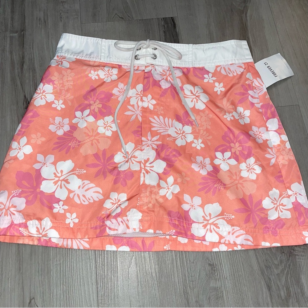 Forever 21 Tropical Skirt XS NWT
